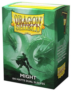 PROTECTORES DRAGON SHIELD STANDARD DUAL MATTE MIGHT