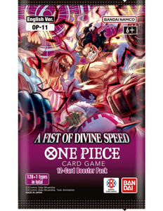 SOBRE ONE PIECE OP-11 A FIRST OF DIVINE SPEED