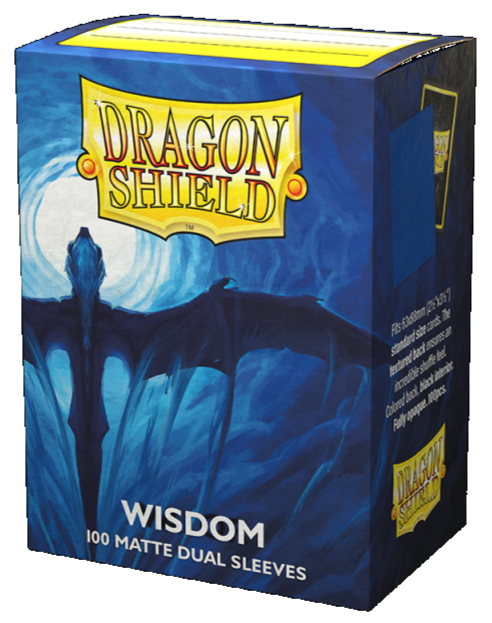 PROTECTORES DRAGON SHIELD STANDARD DUAL MATTE WISDOM