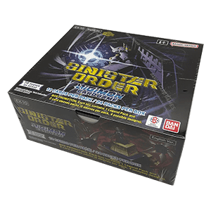 BOOSTER BOX SINISTER ORDER INGLÉS (EX-10)