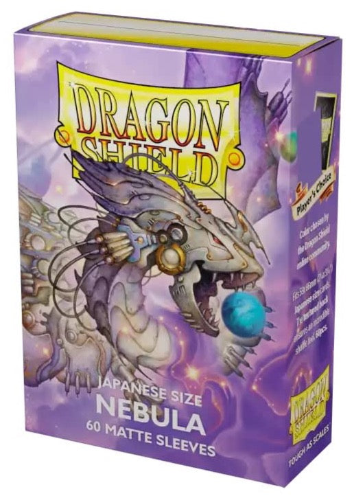 PROTECTORES DRAGON SHIELD JAPANESE MATTE NEBULA