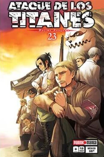 ATAQUE DE LOS TITANES 23 PANINI
