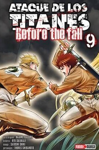 ATAQUE DE LOS TITANES: BEFORE THE FALL 09 PANINI