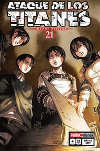 ATAQUE DE LOS TITANES 21 PANINI