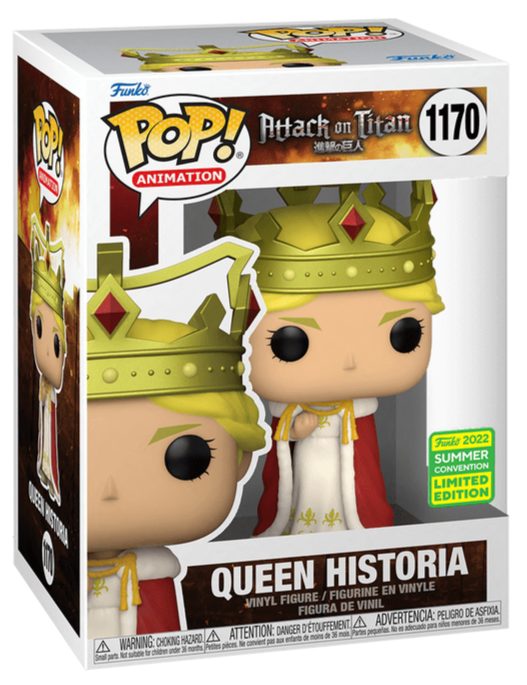 POP! ATTACK ON TITAN, QUEEN HISTORIA LIMITED EDITION