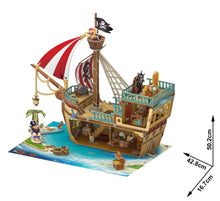 Cargar imagen en el visor de la galería, 3D PUZZLE PIRATE TREASURE SHIP
