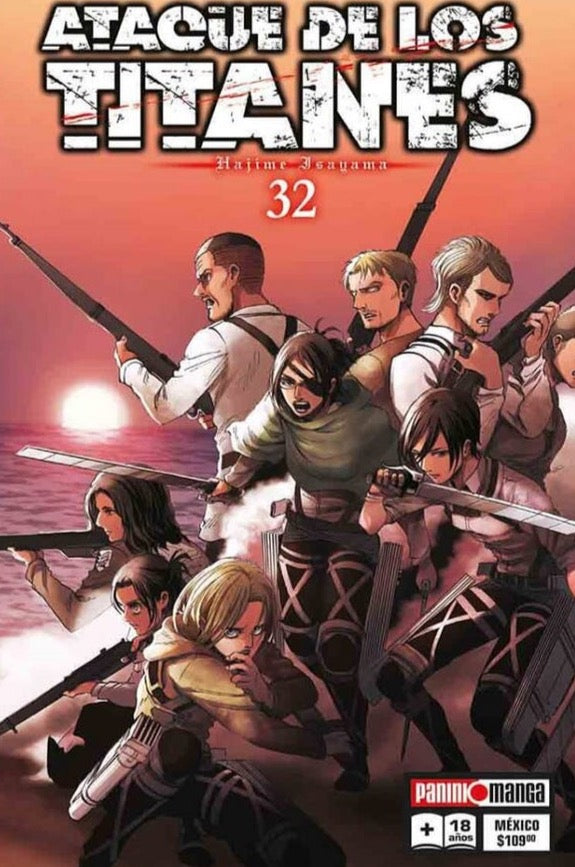 ATAQUE DE LOS TITANES 32 PANINI
