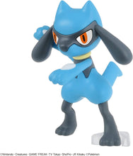 Cargar imagen en el visor de la galería, POKÉMON MODEL KIT RIOLU &amp; LUCARIO
