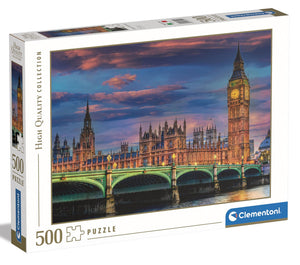 HIGH QUALITY COLLECTION LONDON PARLIAMENT 500 PIEZAS