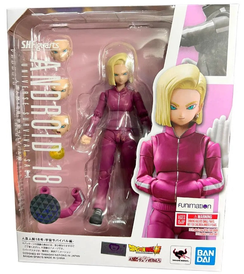 S.H. FIGUARTS ANDROID 18 UNIVERSE SURVIVAL SAGA