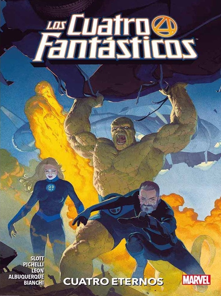 LOS CUATRO FANTÁSTICOS: CUATRO ETERNOS (TOMO 1)