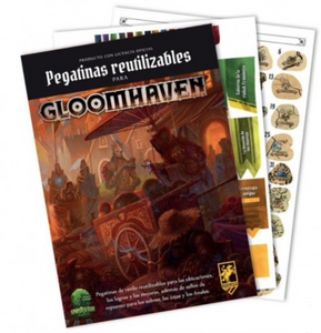 GLOOMHAVEN PEGATINAS REUTILIZABLES