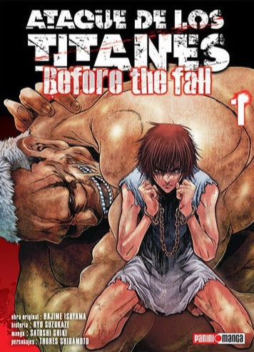 ATAQUE DE LOS TITANES: BEFORE THE FALL 01