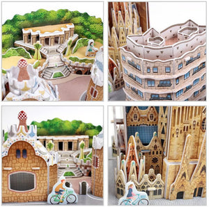 3D PUZZLE CITY LINE BARCELONA