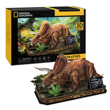 Cargar imagen en el visor de la galería, 3D PUZZLE TRICERATOPS
