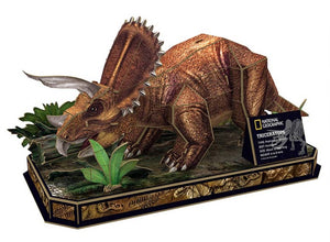 3D PUZZLE TRICERATOPS