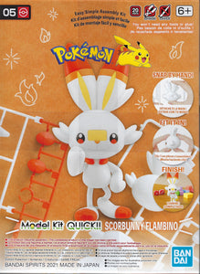 POKÉMON MODEL KIT QUICK!! 05 SCORBUNNY