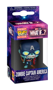 POCKET POP! KEYCHAIN, ZOMBIE CAPTAIN AMERICA