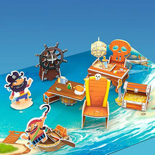 Cargar imagen en el visor de la galería, 3D PUZZLE PIRATE TREASURE SHIP
