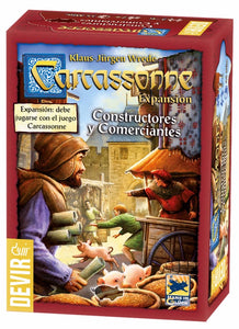 CARCASSONNE CONSTRUCTORES Y COMERCIANTES