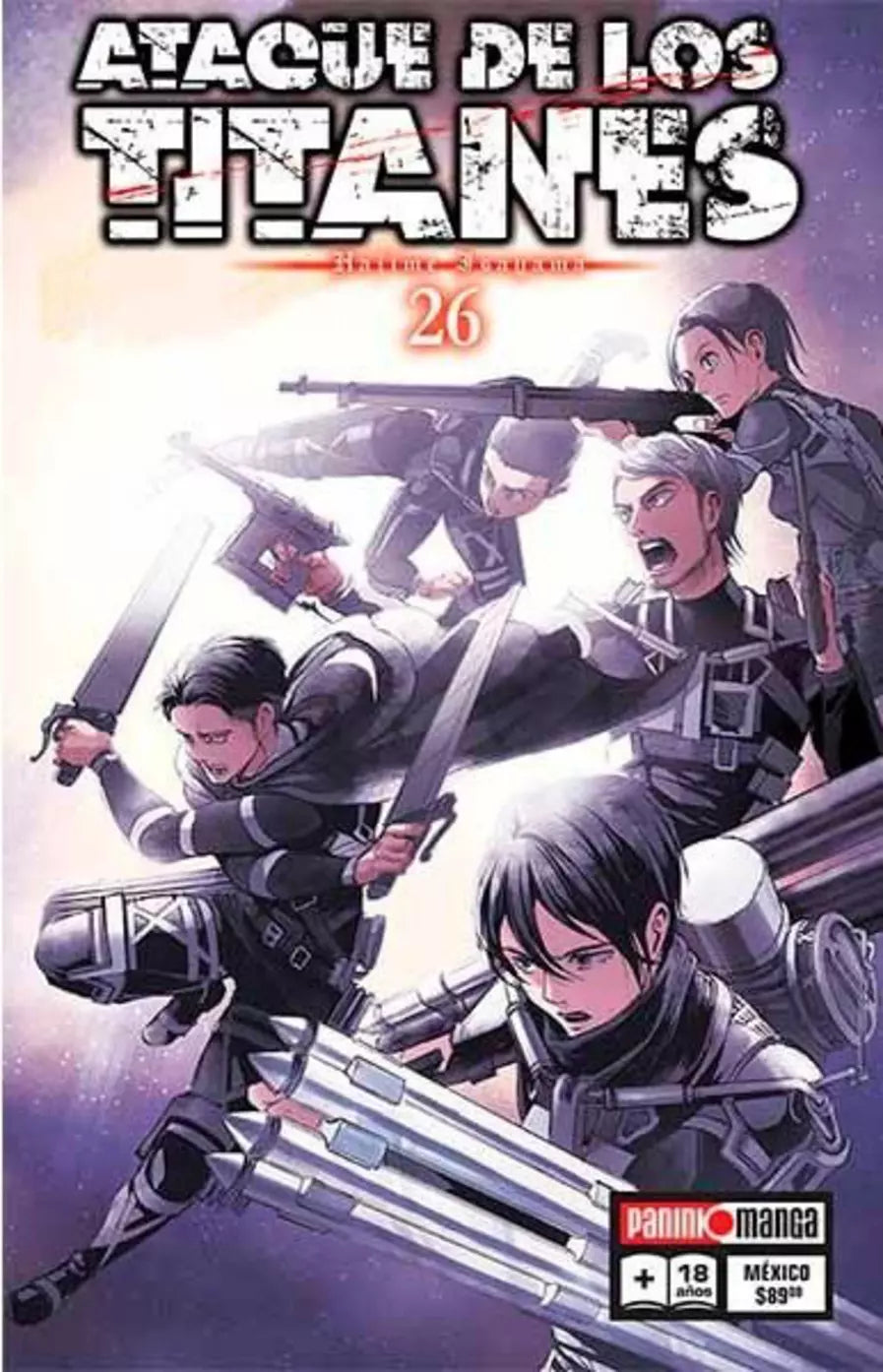 ATAQUE DE LOS TITANES 26 PANINI