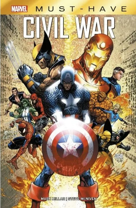 CIVIL WAR MUST HAVE TAPA DURA