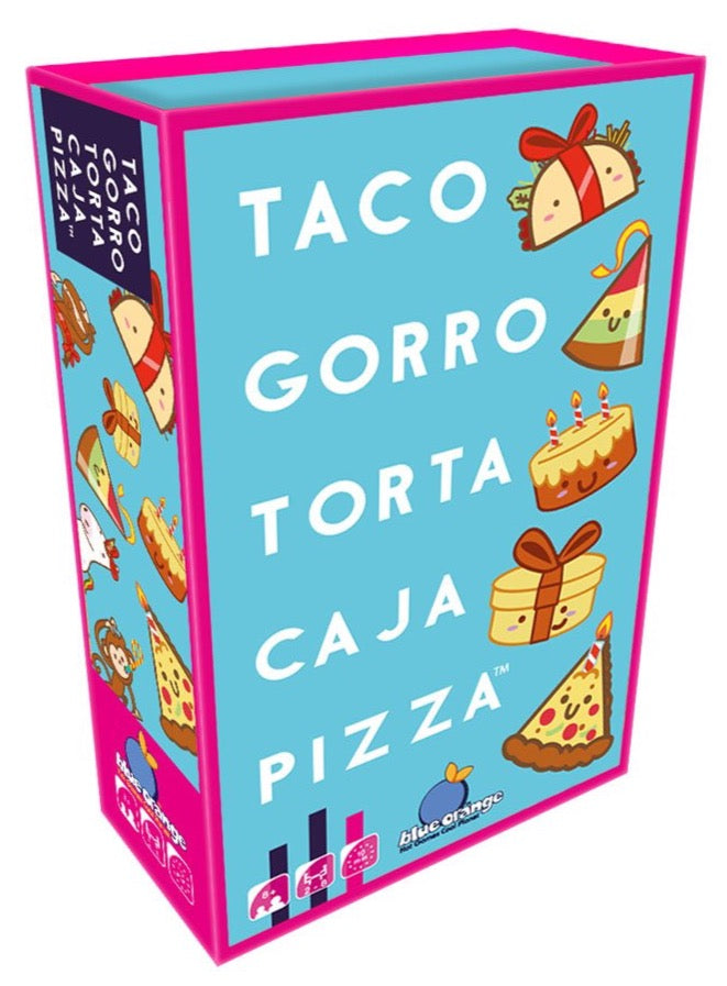 TACO GORRO TORTA CAJA PIZZA