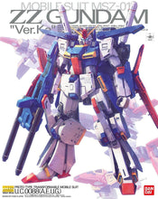 Cargar imagen en el visor de la galería, MG 1/100 ZZ GUNDAM VER. KA
